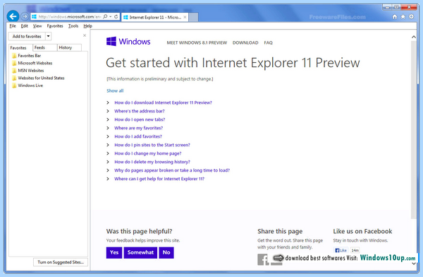 Explorer 11 скачать бесплатно для windows 7