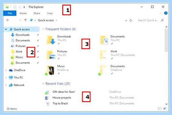Explorer windows 10