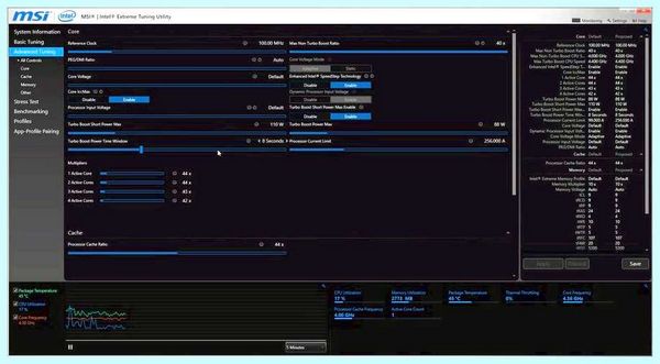 Extreme tuning utility