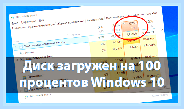 Виндовс 10 постоянно загружен диск () Виндовс 10 постоянно загружен диск