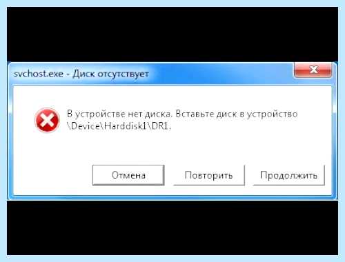 Windows диск отсутствует как убрать