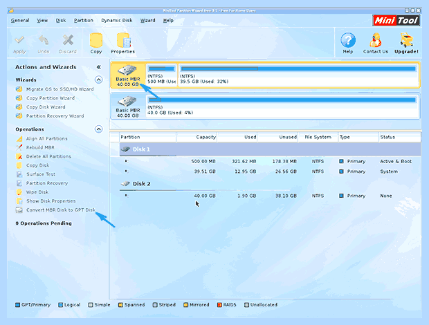 Windows можно установить только на gpt