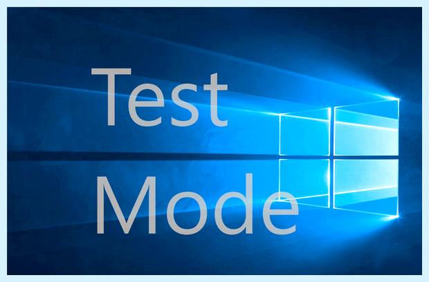 Windows test mode