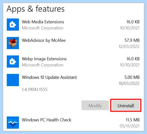 Windows upgrade assistant