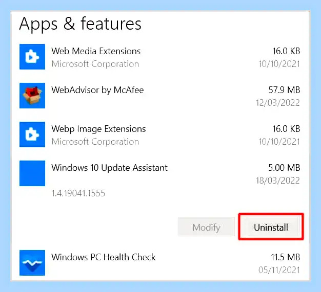 Windows upgrade assistant