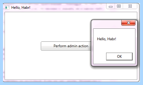 Windows user account control