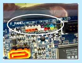F panel подключение