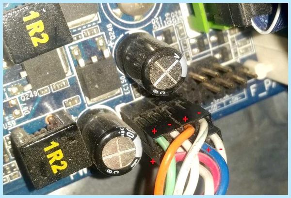 F panel подключение