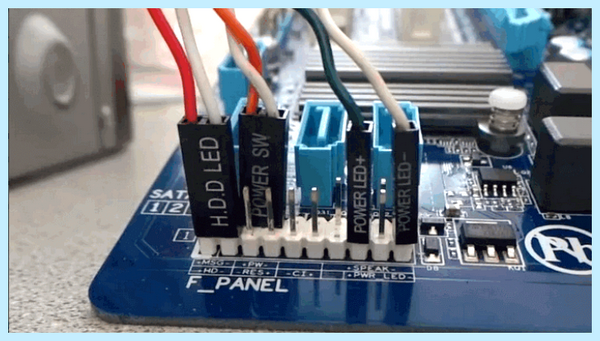 F panel подключение