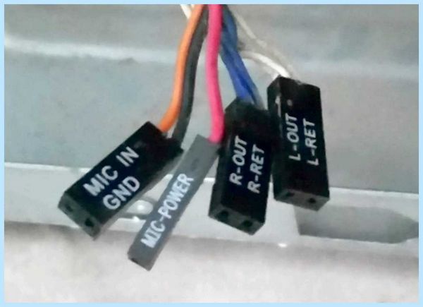 F panel подключение