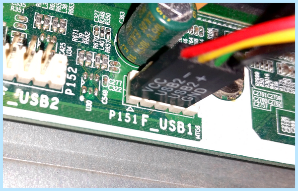 F panel подключение
