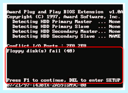 F1 при загрузке (переть, загрузка, настройки BIOS, enter Setup recover, recover BIOS, BIOS setting) F1 при загрузке