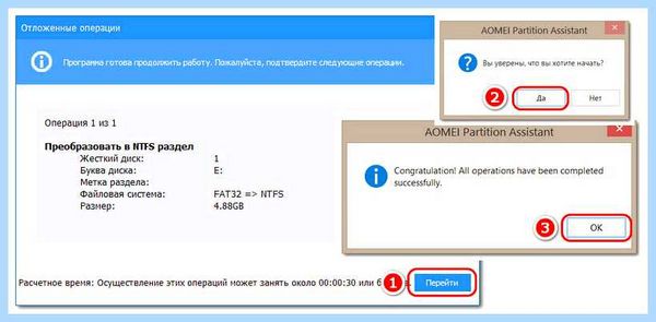 Fat to ntfs