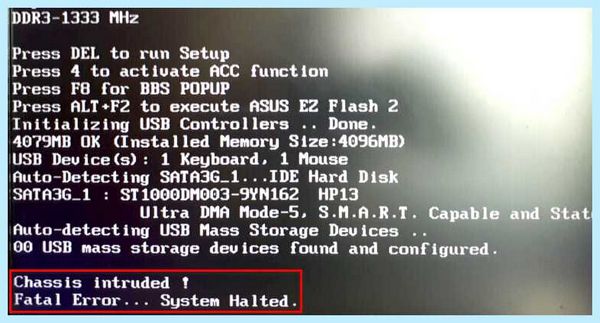 Fatal error system halted (fatal, error, system, halted, Error… System) Fatal error system halted