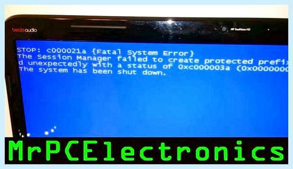 Fatal system error