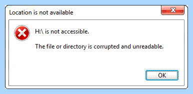 File is corrupt