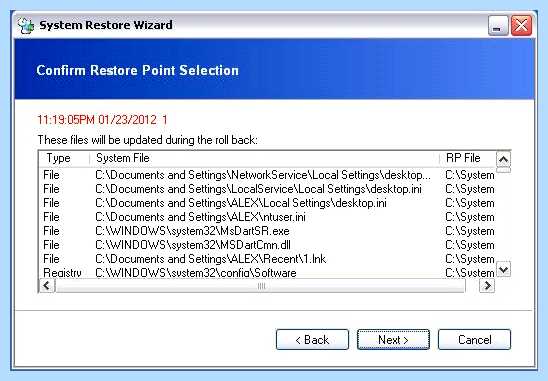File windows system32 config system