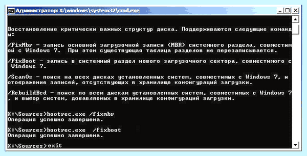 Fix mbr из командной строки 7