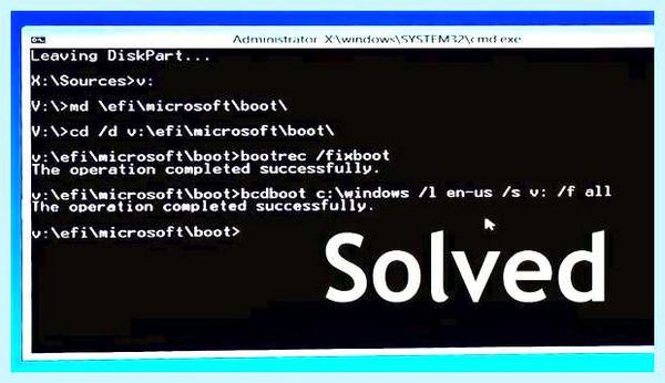 Fixboot fixmbr windows 7