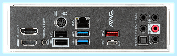 Flash bios button