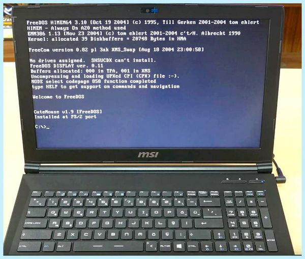 Free dos что это такое в ноутбуке (free, ноутбуке, 100% 100%, --name QEMU) Free dos что это такое в ноутбуке