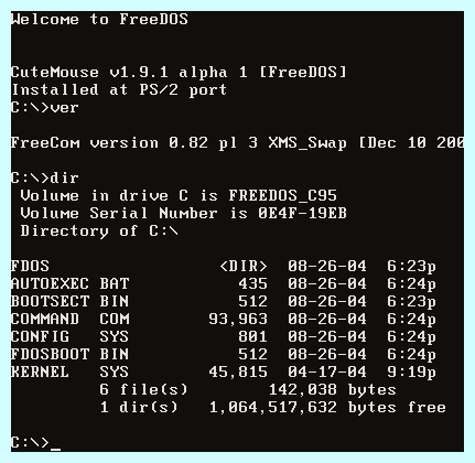 Free dos что это такое