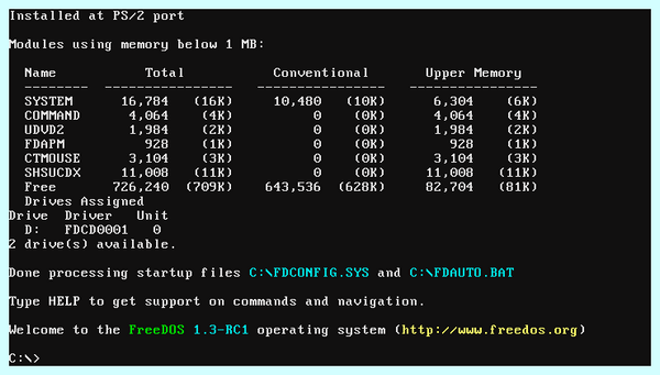 Free dos что это за операционная система