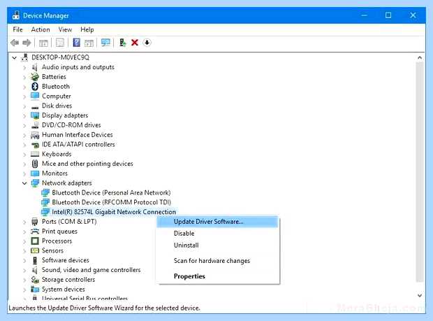 Windows не удалось найти драйвер сетевого адаптера