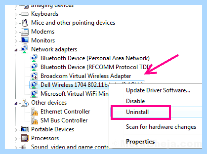 Windows не удалось найти драйвер сетевого адаптера