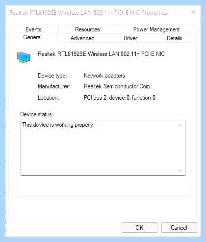 Windows не удалось найти драйвер сетевого адаптера