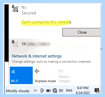 Windows не удалось подключиться к этой сети (windows, удаться, подключиться, сеть, правой кнопкой, кнопкой мыши) Windows не удалось подключиться к этой сети