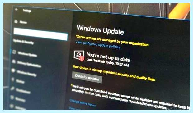 Windows не удалось установить обновление