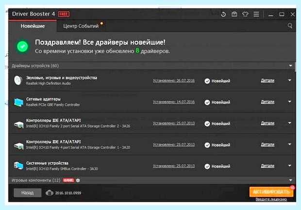 Автоматическое обновление драйверов windows 8