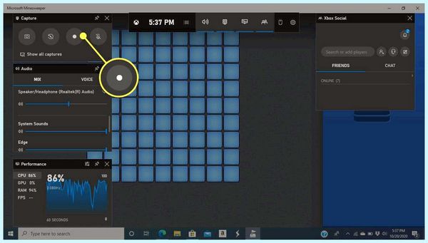 Game bar windows 10