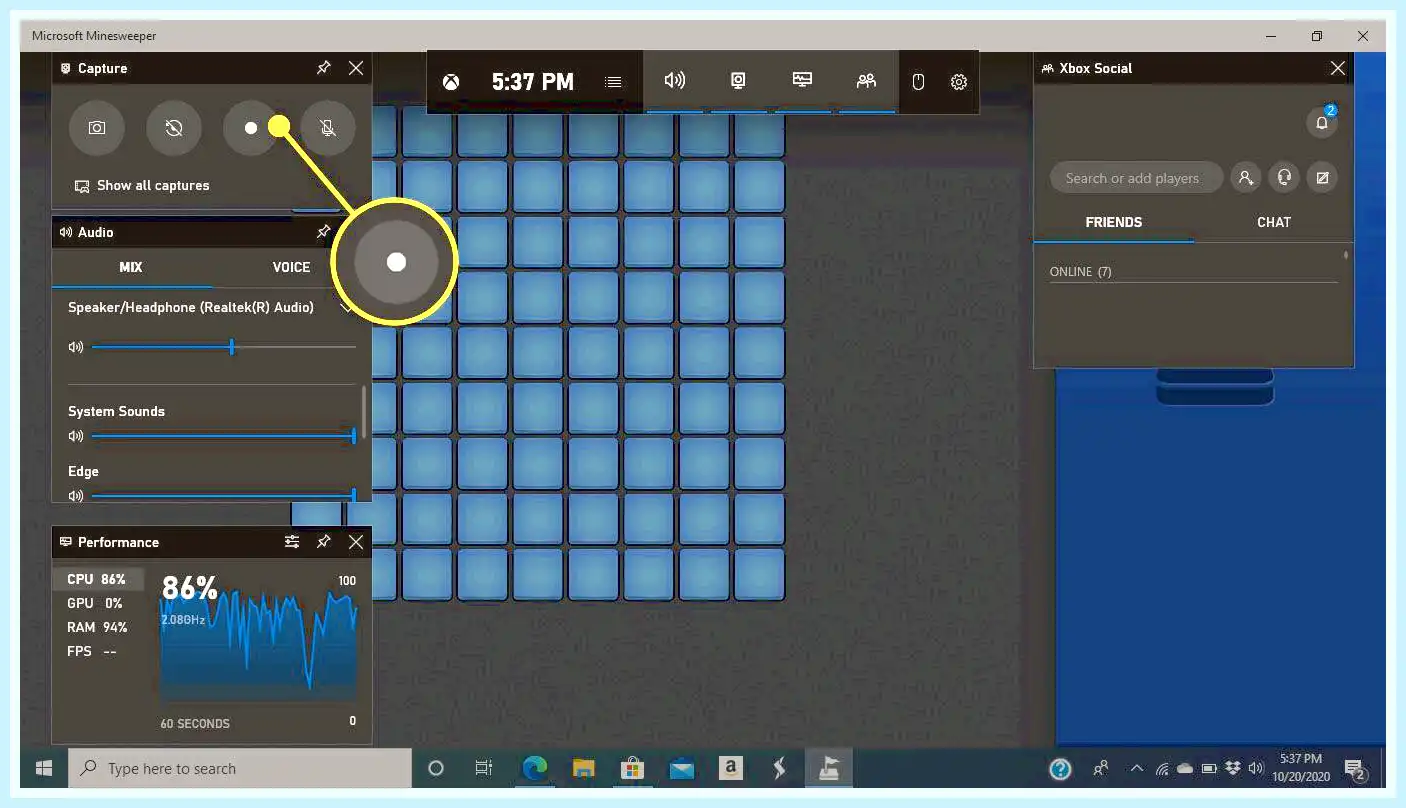 Game bar windows 10