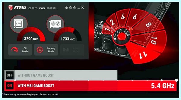 Game boost msi что это