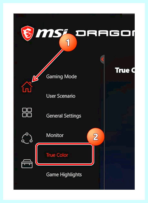 Game center msi