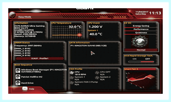 Gigabyte сигналы bios