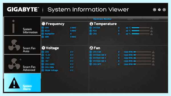 Gigabyte smart fan
