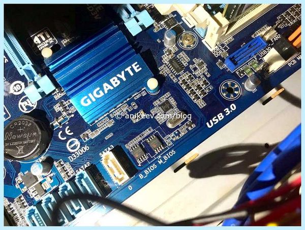 Gigabyte восстановление bios