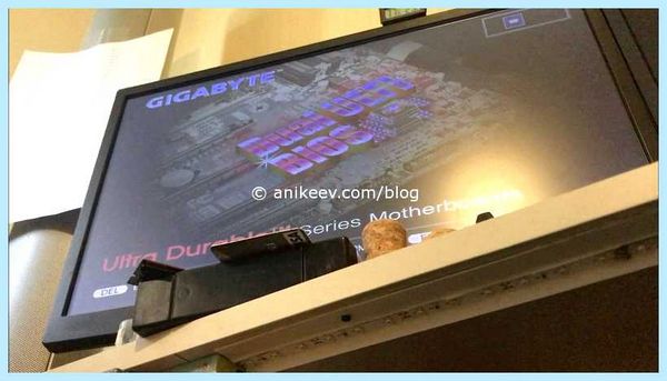 Gigabyte восстановление bios