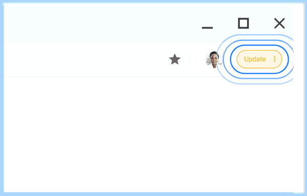 Google chrome update
