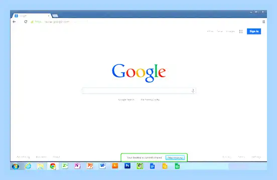 Google на рабочий стол
