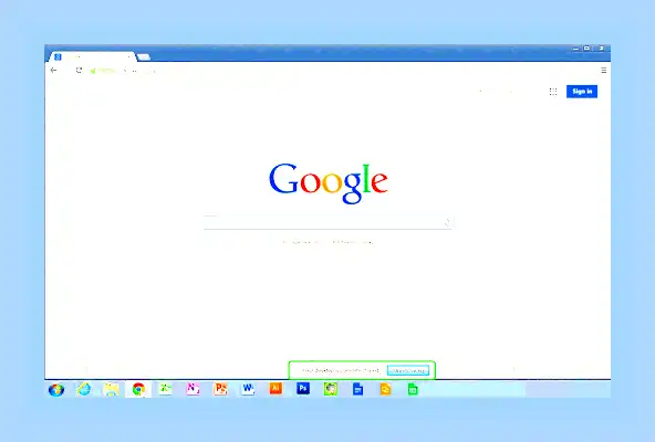 Google на рабочий стол
