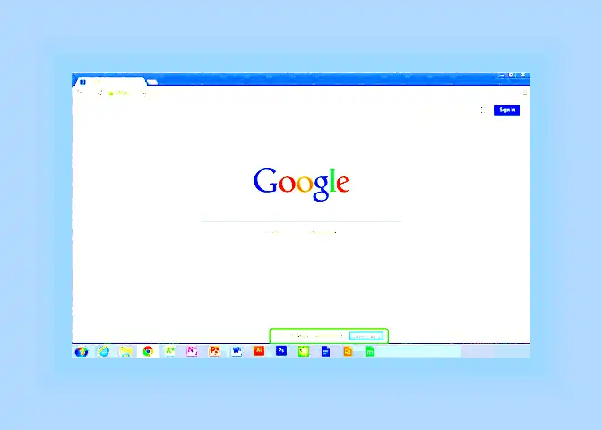 Google на рабочий стол