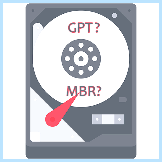 Gpt или mbr windows 7