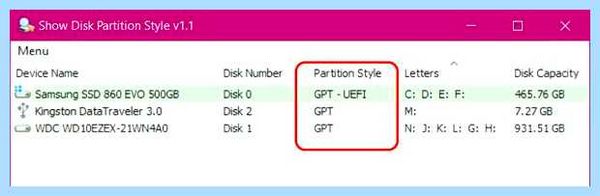 Gpt при установке windows 10 на ssd