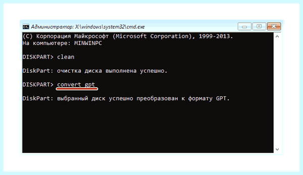 Gpt при установке windows 10 на ssd