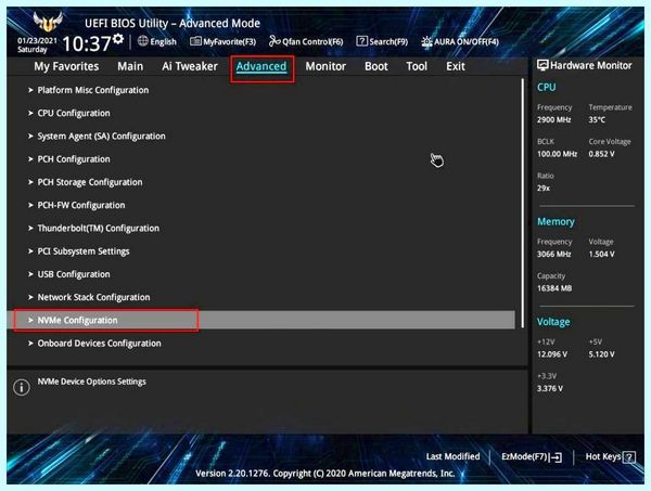 Gpt при установке windows 10 на ssd
