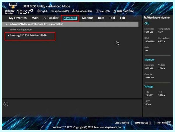 Gpt при установке windows 10 на ssd
